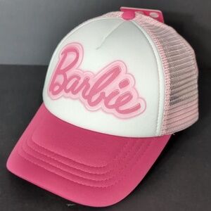 Mattel, Berkshire Fashions,Barbie Pink/White Trucker Hat,NWT.